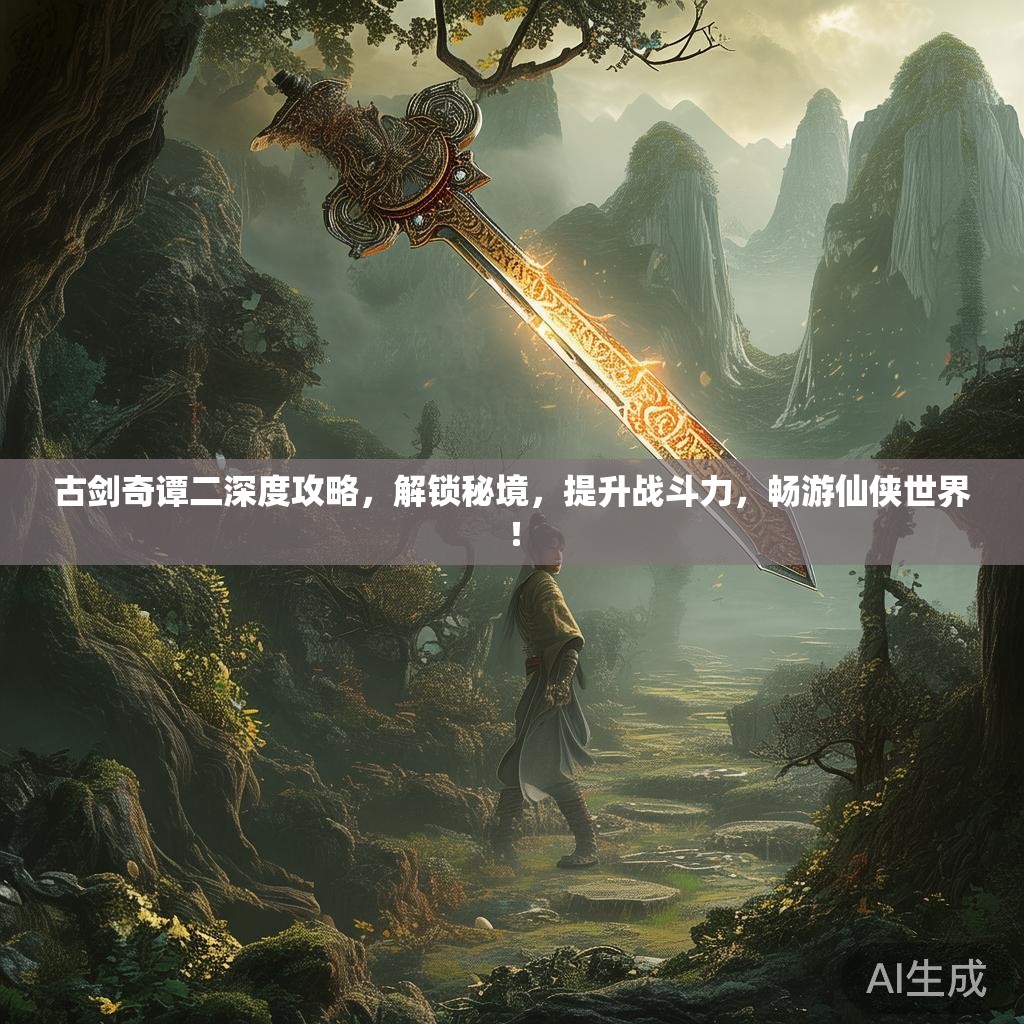 古剑奇谭二深度攻略，解锁秘境，提升战斗力，畅游仙侠世界！