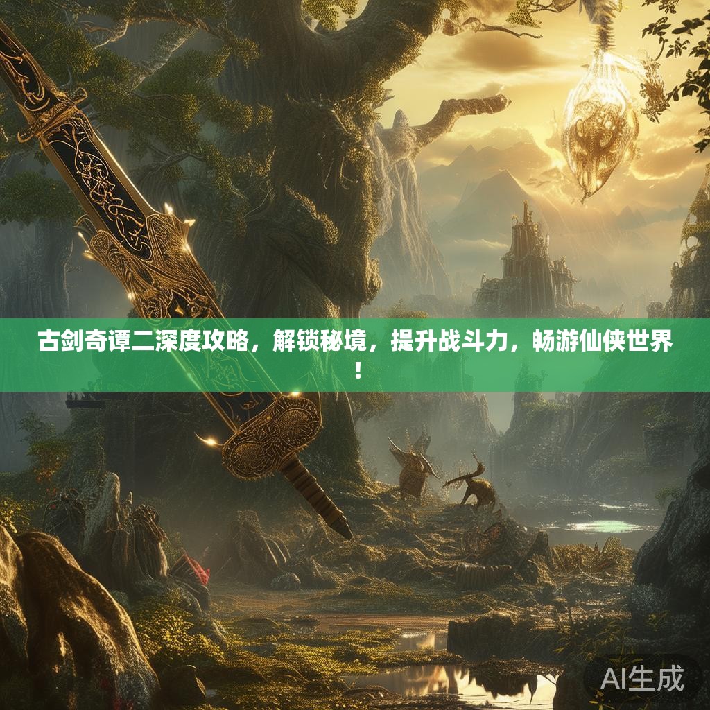 古剑奇谭二深度攻略，解锁秘境，提升战斗力，畅游仙侠世界！