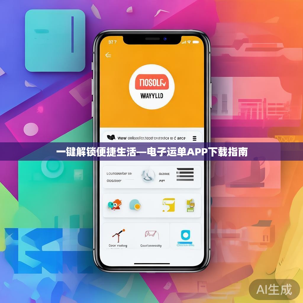 一键解锁便捷生活—电子运单APP下载指南 一键解锁便捷生活—电子运单APP下载指南