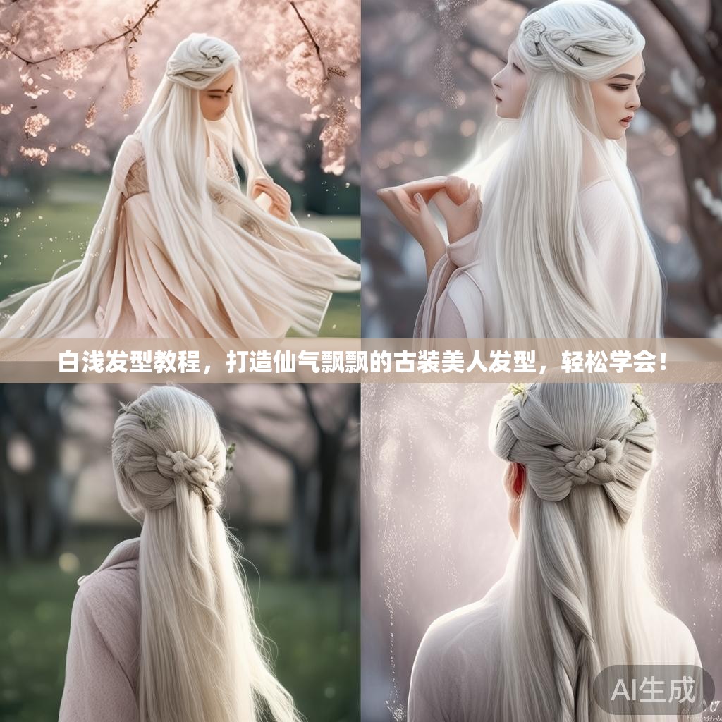 白浅发型教程,打造仙气飘飘的古装美人发型,轻松学会! 白浅发型教程,打造仙气飘飘的古装美人发型,轻松学会!
