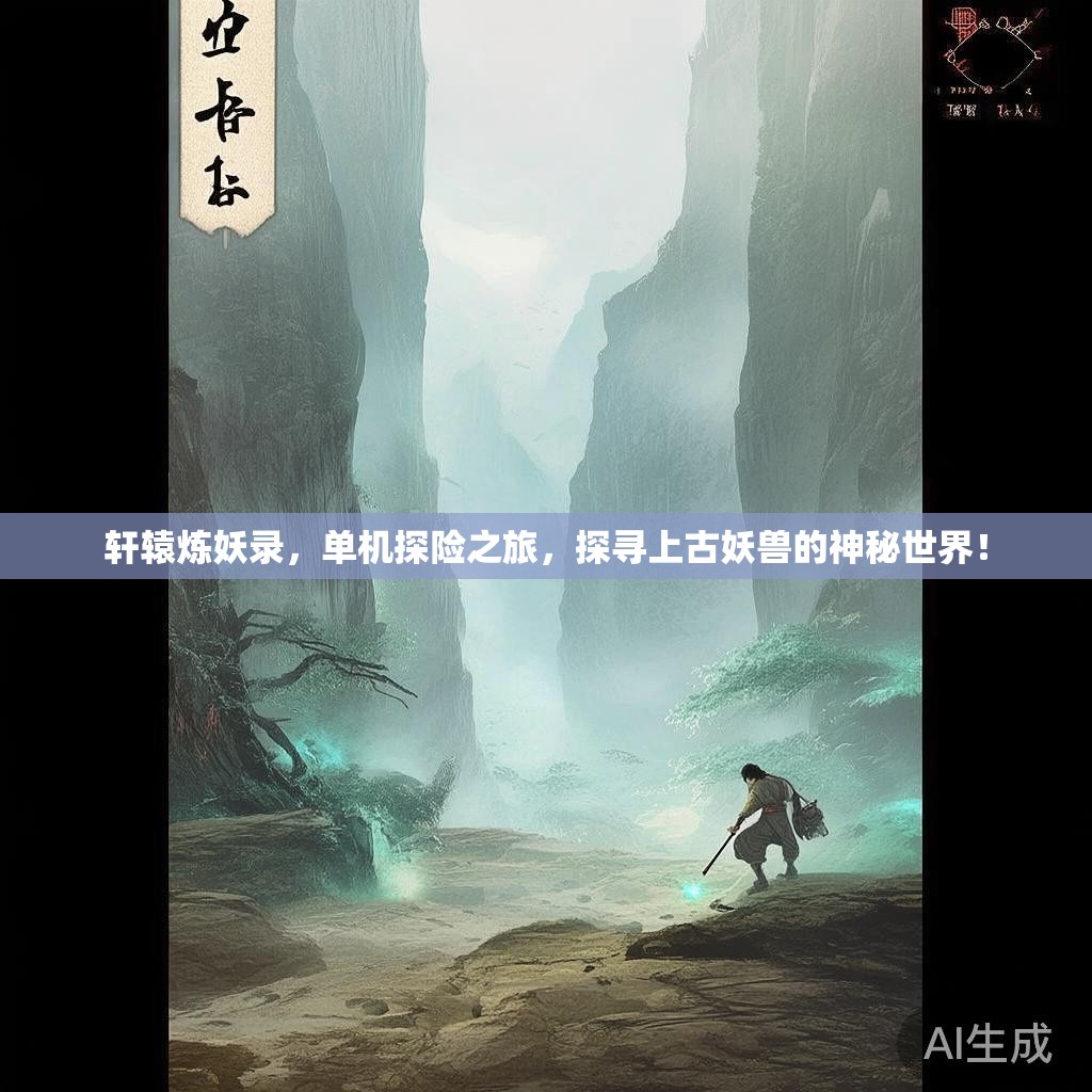 轩辕炼妖录，单机探险之旅，探寻上古妖兽的神秘世界！