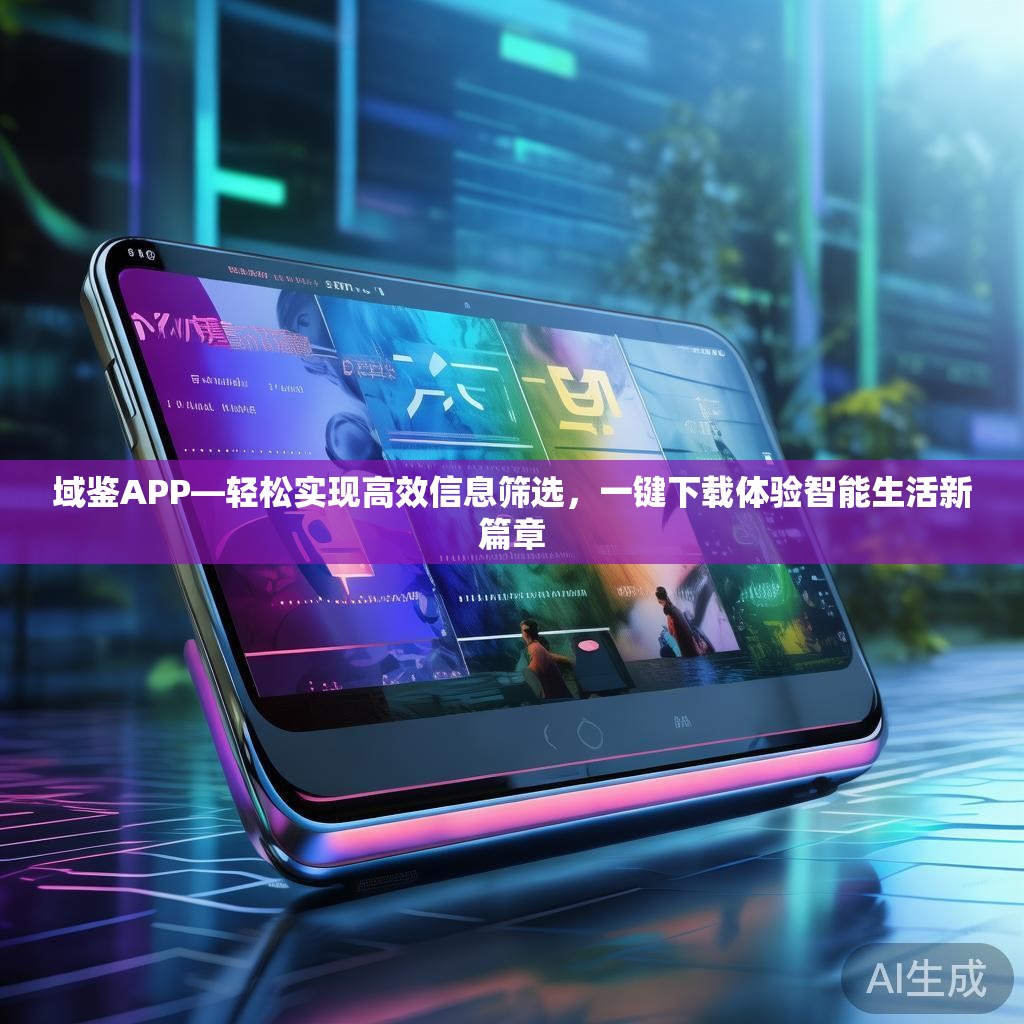 域鉴APP—轻松实现高效信息筛选，一键下载体验智能生活新篇章