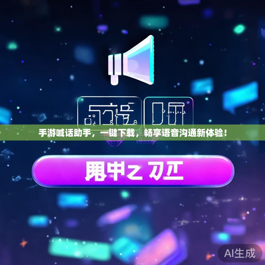 手游喊话助手，一键下载，畅享语音沟通新体验！