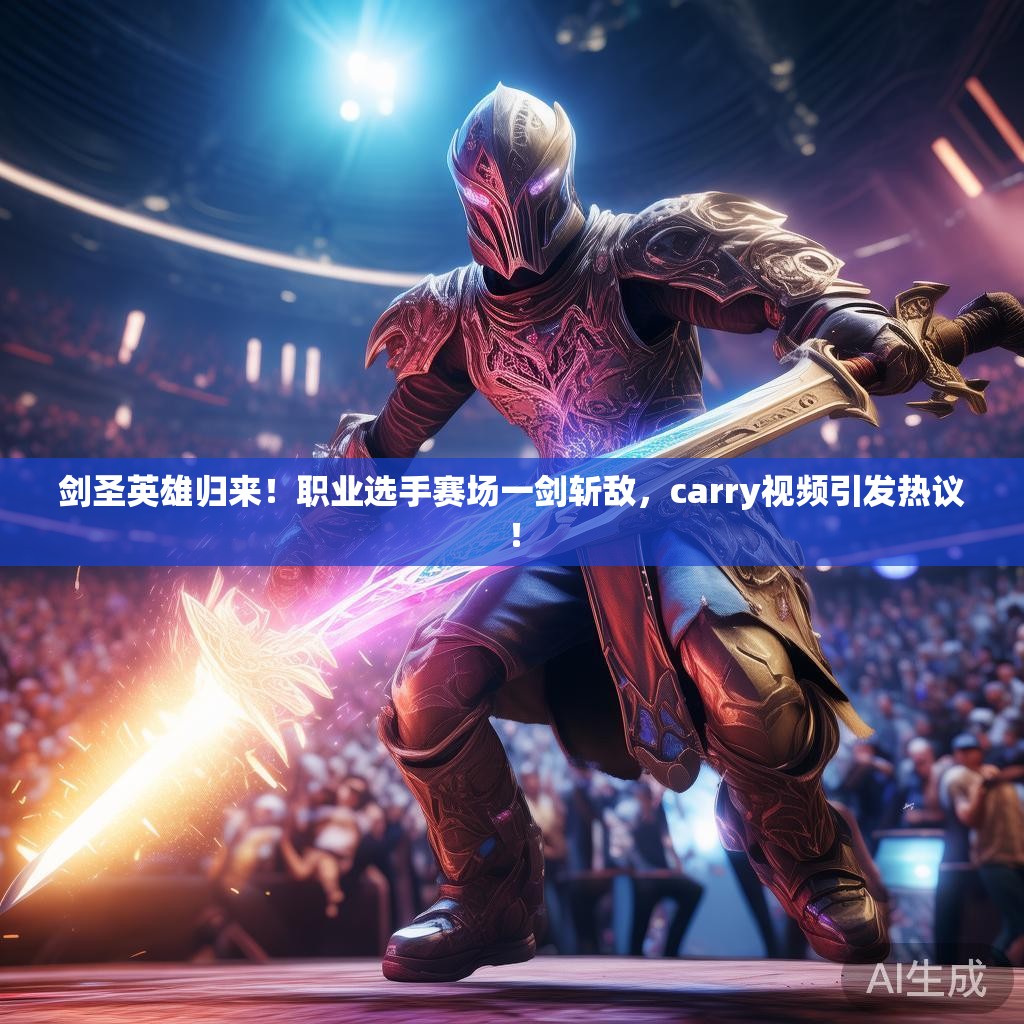 剑圣英雄归来！职业选手赛场一剑斩敌，carry视频引发热议！