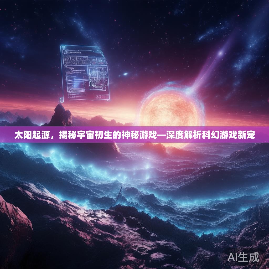 太阳起源,揭秘宇宙初生的神秘游戏—深度解析科幻游戏新宠 太阳起源,揭秘宇宙初生的神秘游戏—深度解析科幻游戏新宠