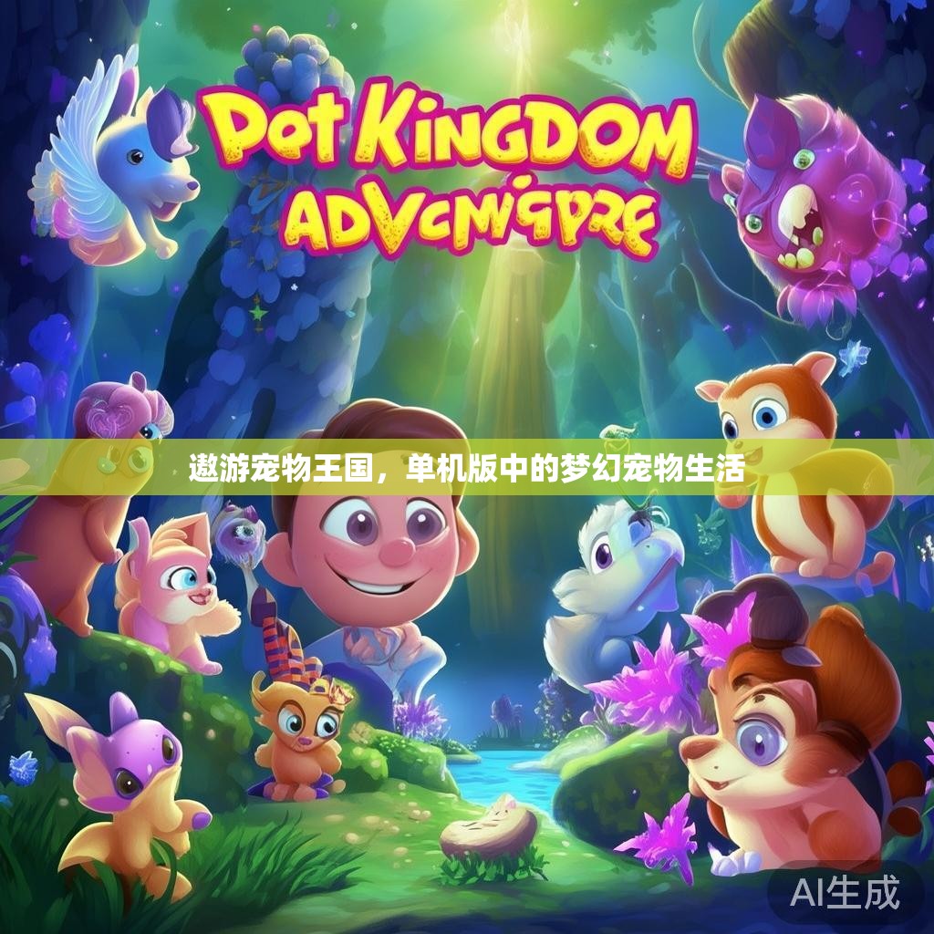 遨游宠物王国，单机版中的梦幻宠物生活