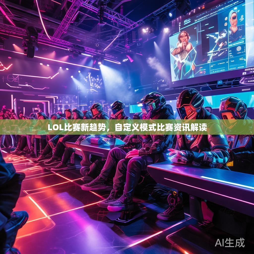 LOL比赛新趋势，自定义模式比赛资讯解读