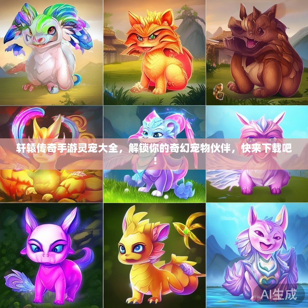 轩辕传奇手游灵宠大全,解锁你的奇幻宠物伙伴,快来下载吧! 轩辕传奇手游灵宠大全,解锁你的奇幻宠物伙伴,快来下载吧!