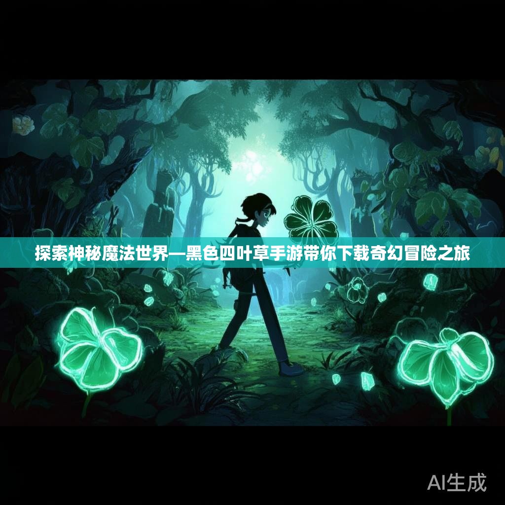 探索神秘魔法世界—黑色四叶草手游带你下载奇幻冒险之旅
