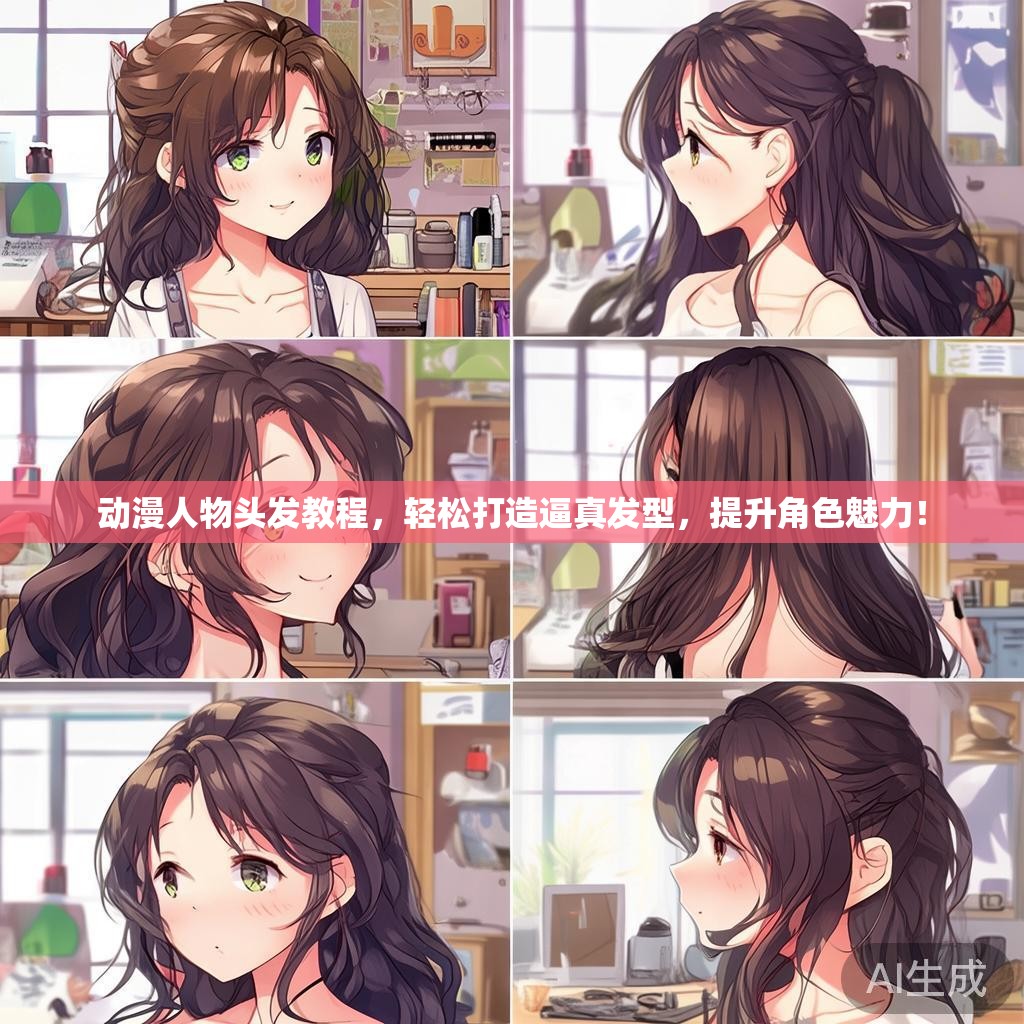 动漫人物头发教程,轻松打造逼真发型,提升角色魅力! 动漫人物头发教程,轻松打造逼真发型,提升角色魅力!