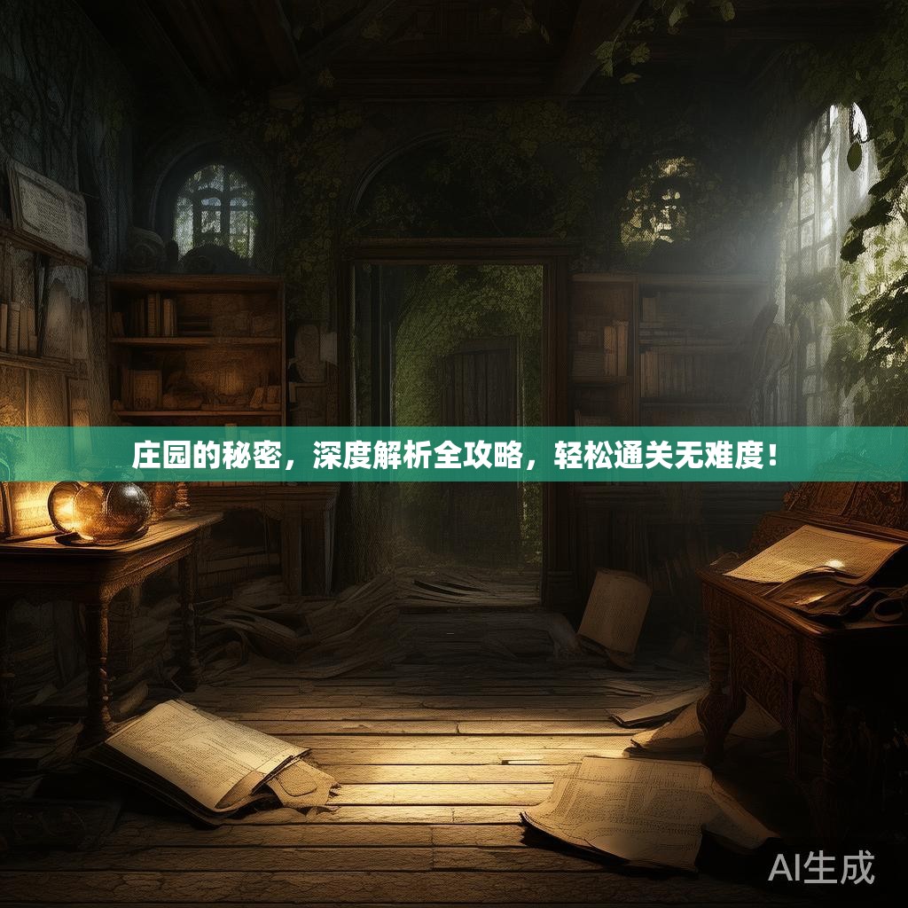 庄园的秘密,深度解析全攻略,轻松通关无难度! 庄园的秘密,深度解析全攻略,轻松通关无难度!