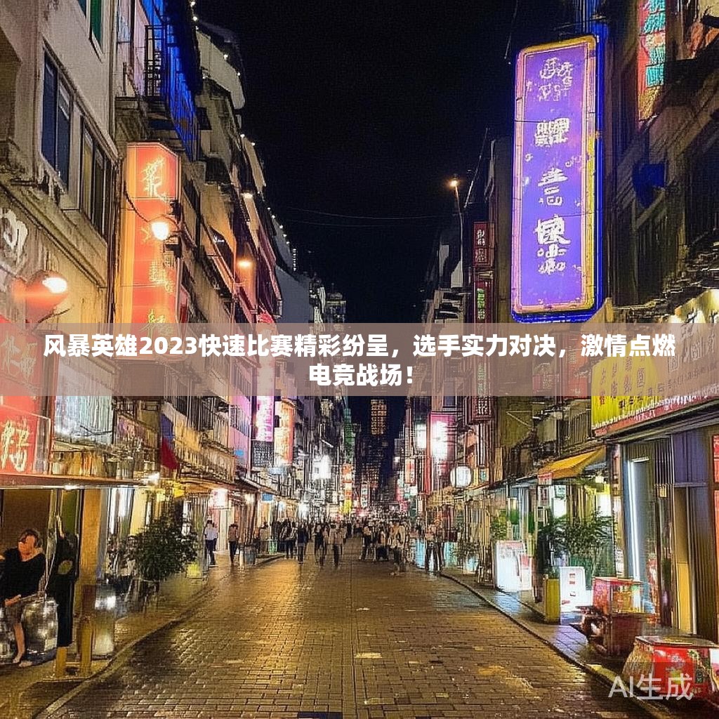 风暴英雄2023快速比赛精彩纷呈，选手实力对决，激情点燃电竞战场！