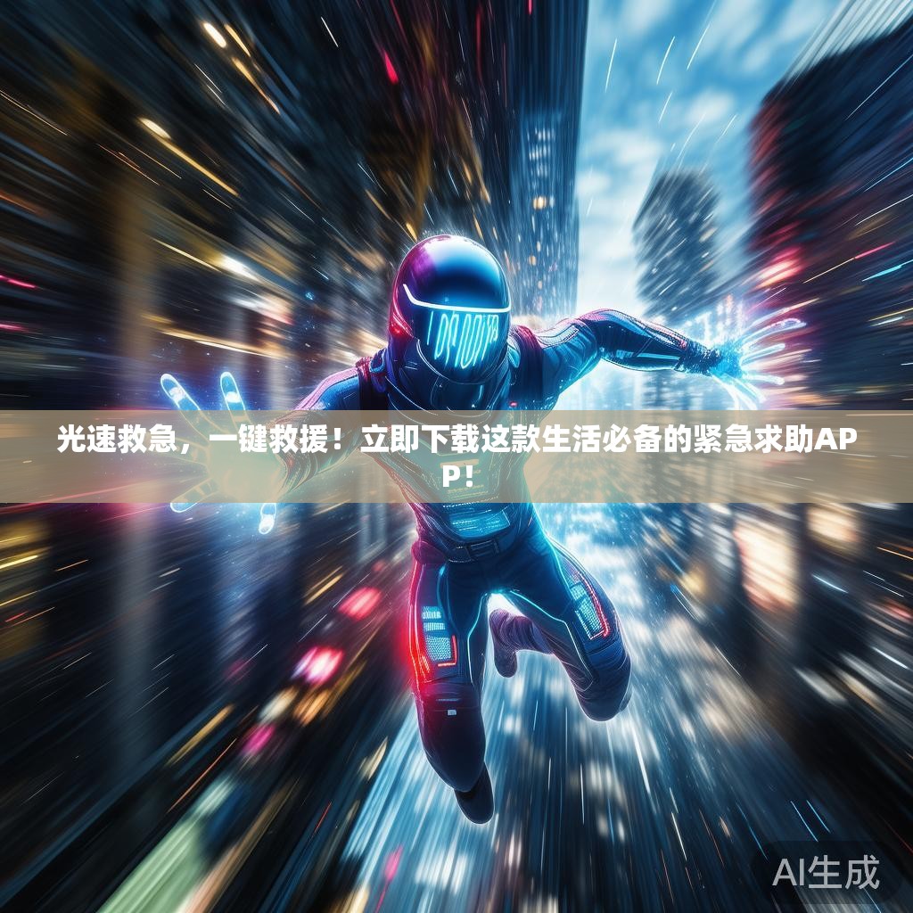 光速救急,一键救援!立即下载这款生活必备的紧急求助APP! 光速救急,一键救援!立即下载这款生活必备的紧急求助APP!