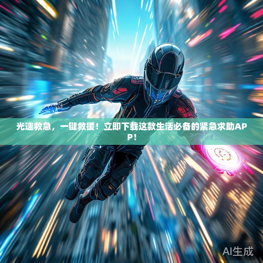 光速救急,一键救援!立即下载这款生活必备的紧急求助APP! 光速救急,一键救援!立即下载这款生活必备的紧急求助APP!