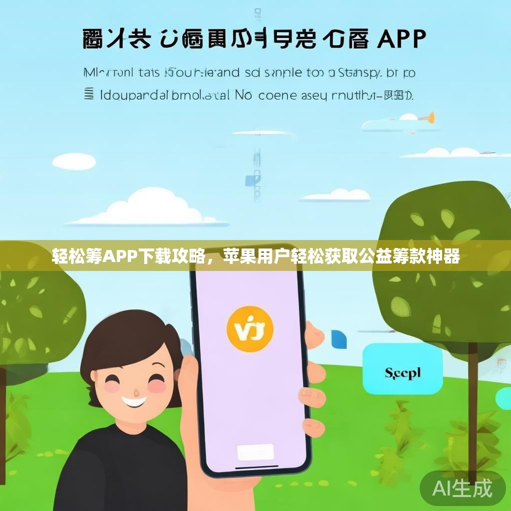 轻松筹APP下载攻略,苹果用户轻松获取公益筹款神器 轻松筹APP下载攻略,苹果用户轻松获取公益筹款神器