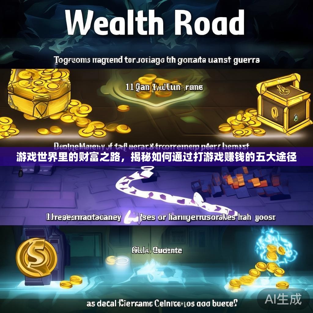 游戏世界里的财富之路,揭秘如何通过打游戏赚钱的五大途径 游戏世界里的财富之路,揭秘如何通过打游戏赚钱的五大途径