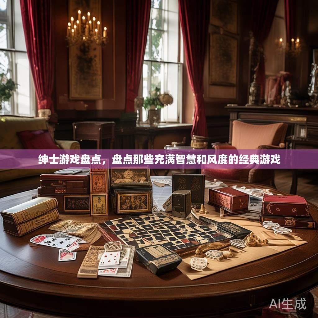 绅士游戏盘点，盘点那些充满智慧和风度的经典游戏