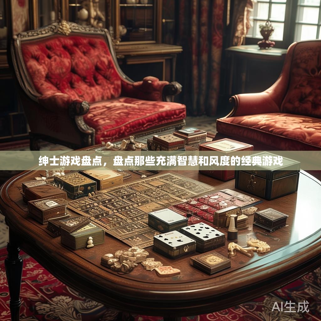 绅士游戏盘点，盘点那些充满智慧和风度的经典游戏