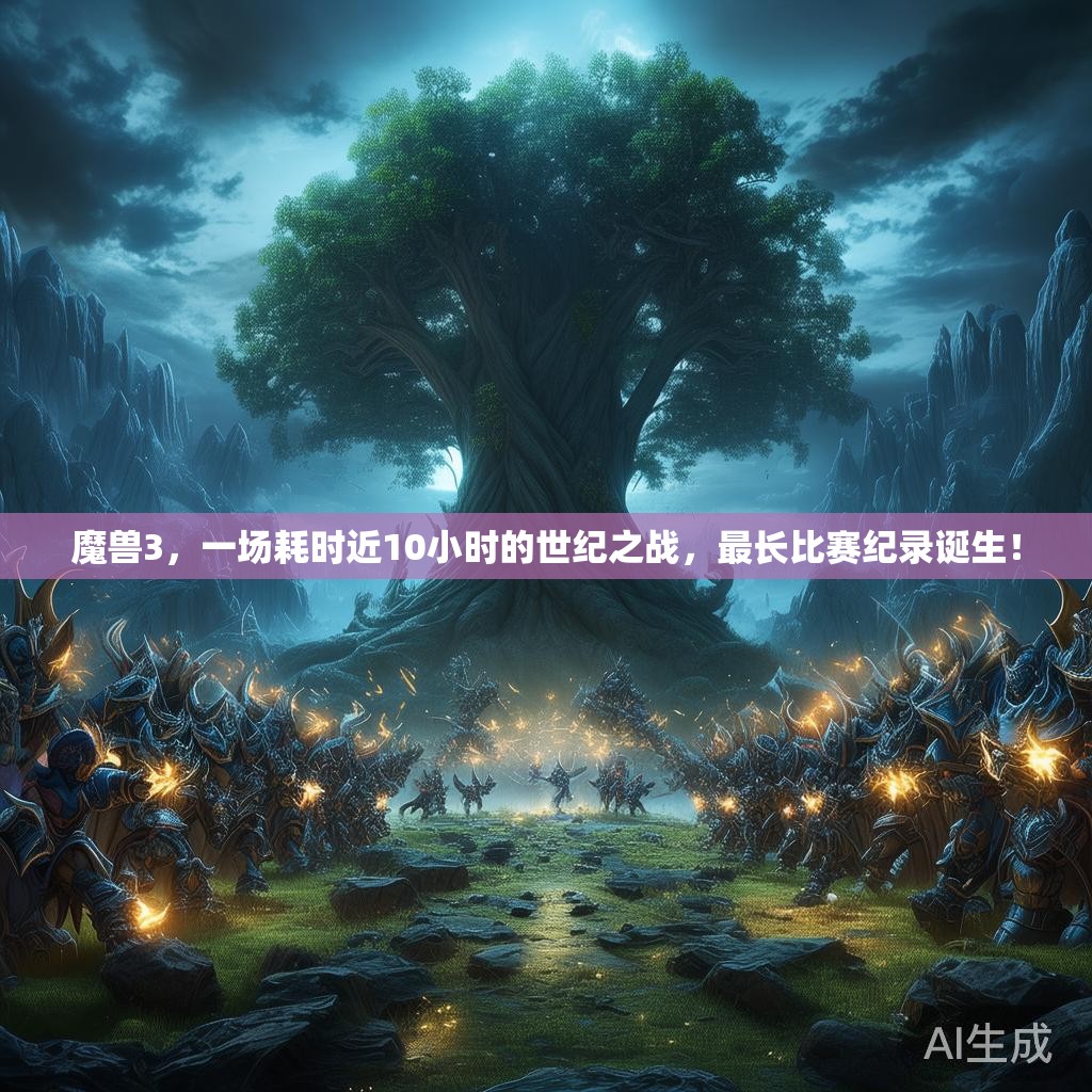 魔兽3,一场耗时近10小时的世纪之战,最长比赛纪录诞生! 魔兽3,一场耗时近10小时的世纪之战,最长比赛纪录诞生!