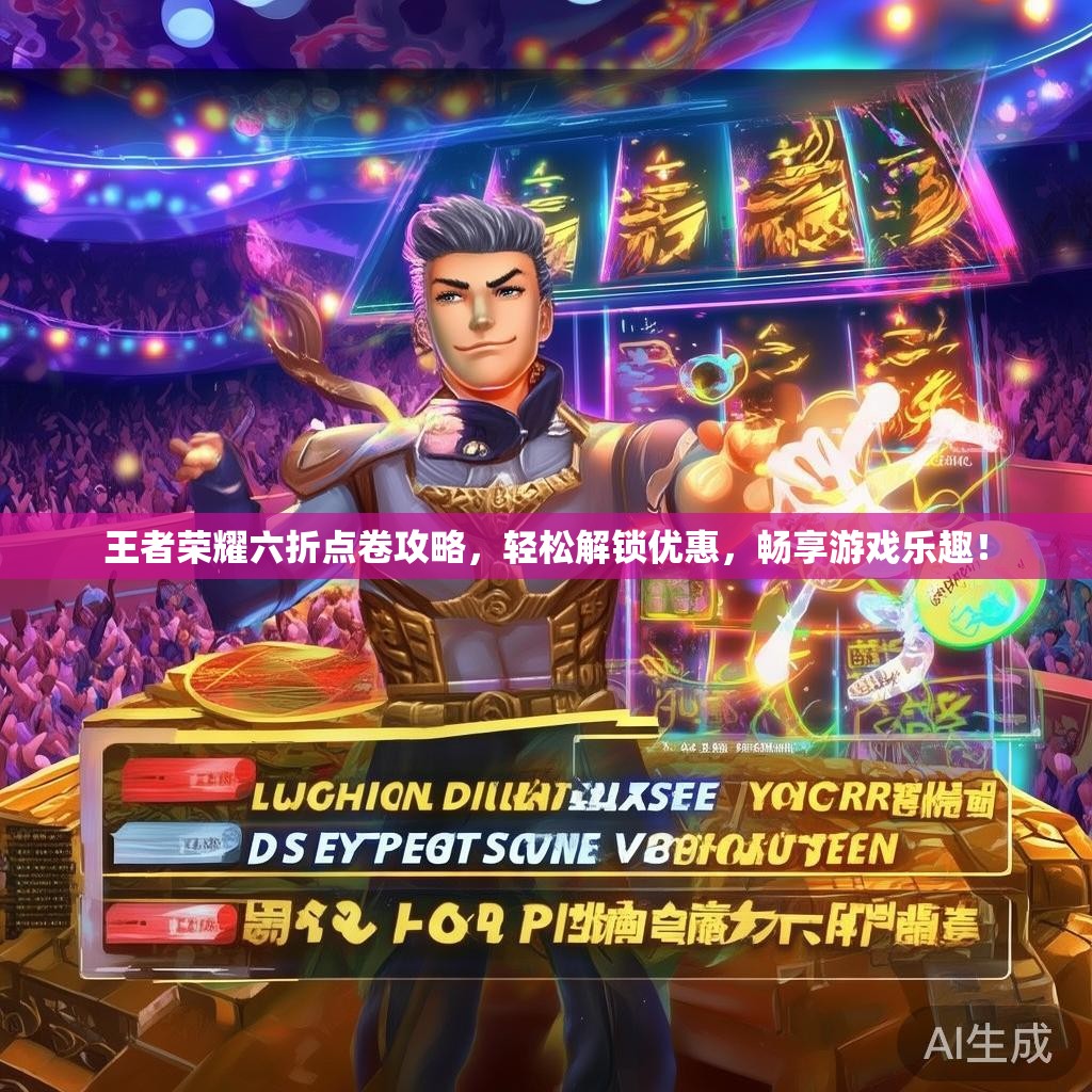王者荣耀六折点卷攻略，轻松解锁优惠，畅享游戏乐趣！