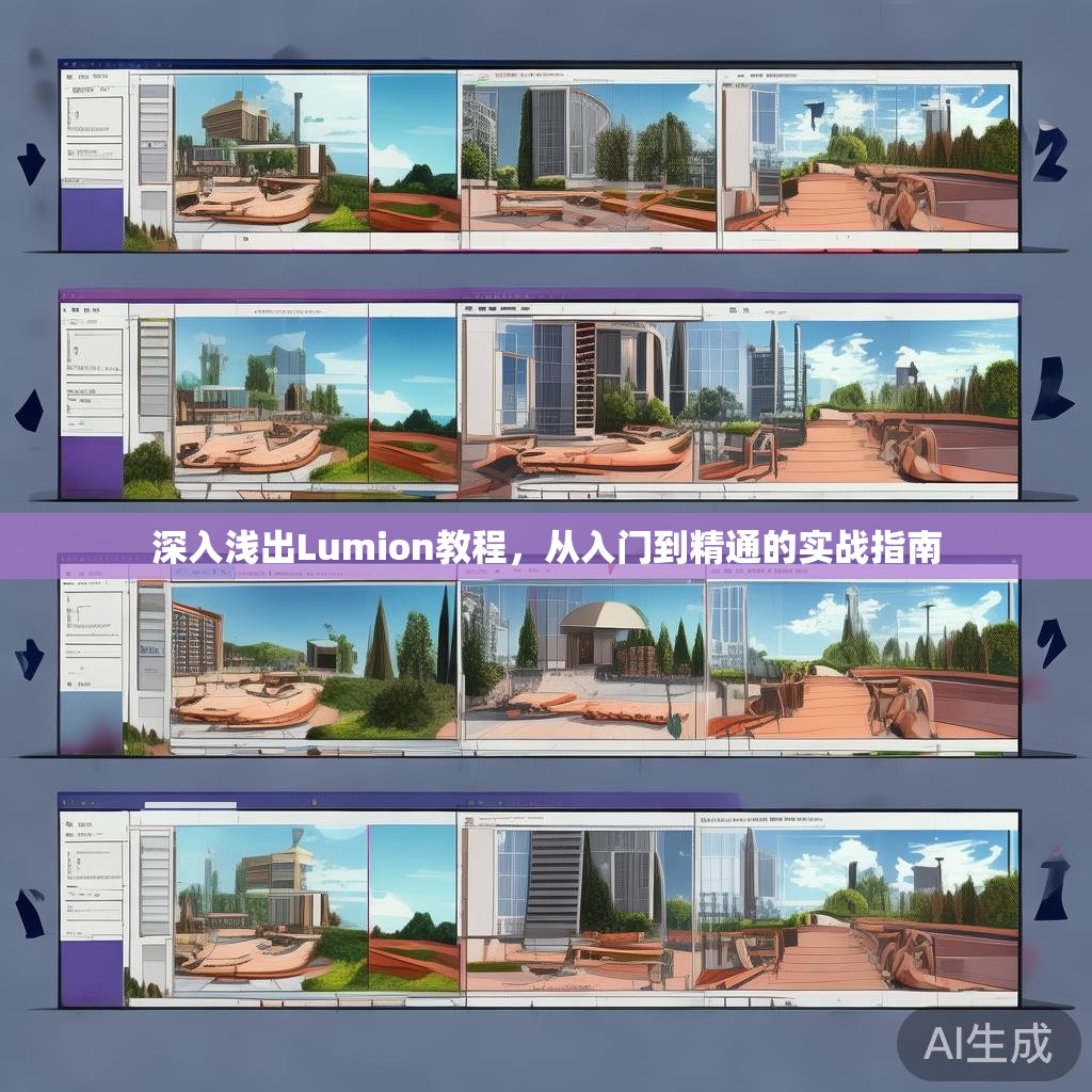 深入浅出Lumion教程，从入门到精通的实战指南