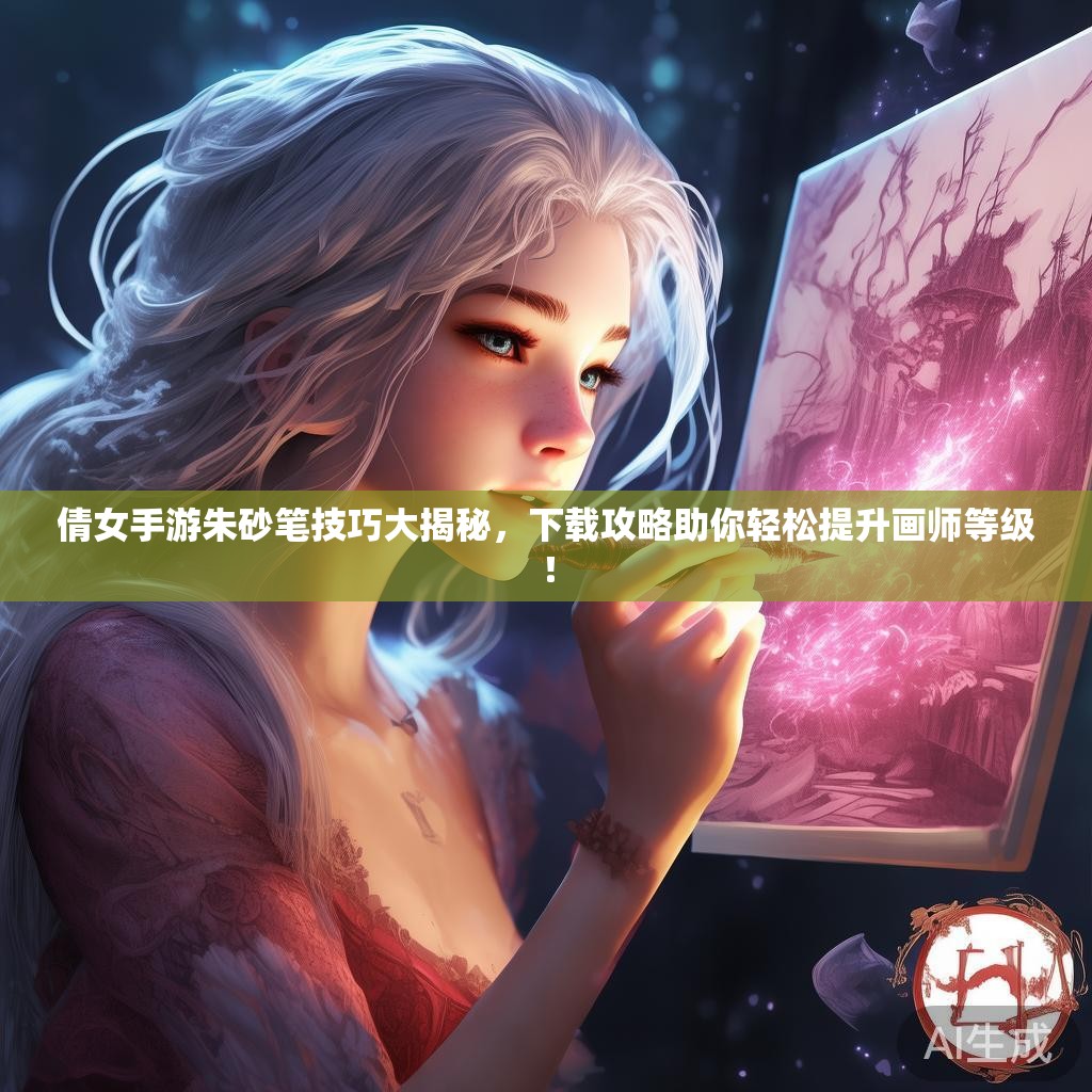 倩女手游朱砂笔技巧大揭秘，下载攻略助你轻松提升画师等级！