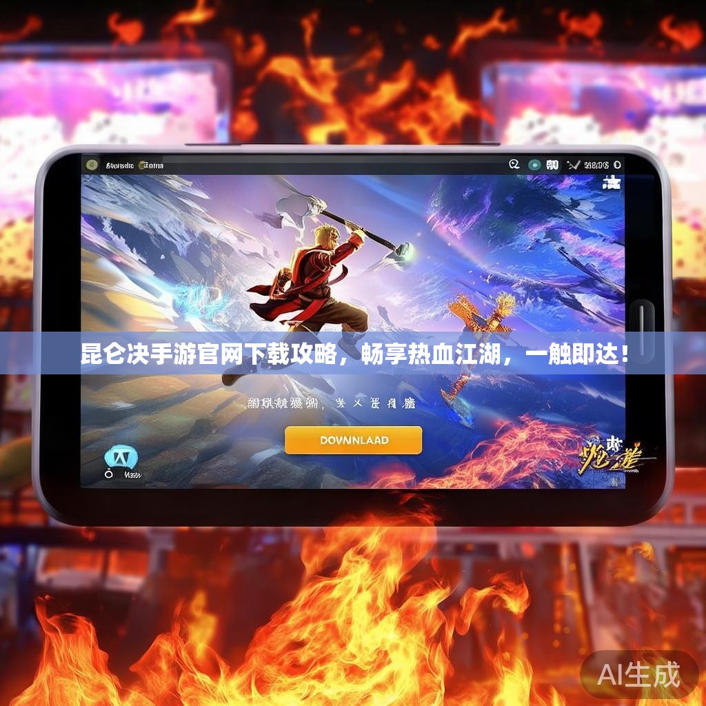 昆仑决手游官网下载攻略，畅享热血江湖，一触即达！