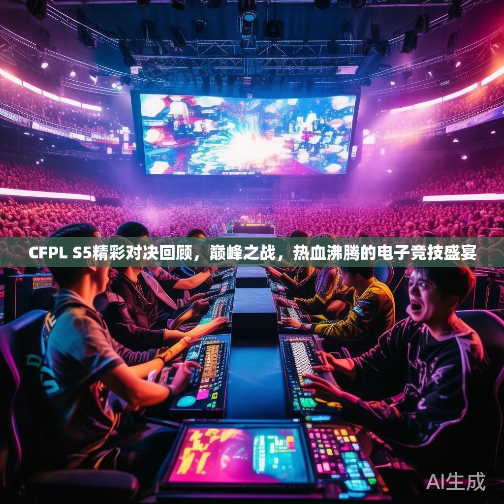 CFPL S5精彩对决回顾，巅峰之战，热血沸腾的电子竞技盛宴