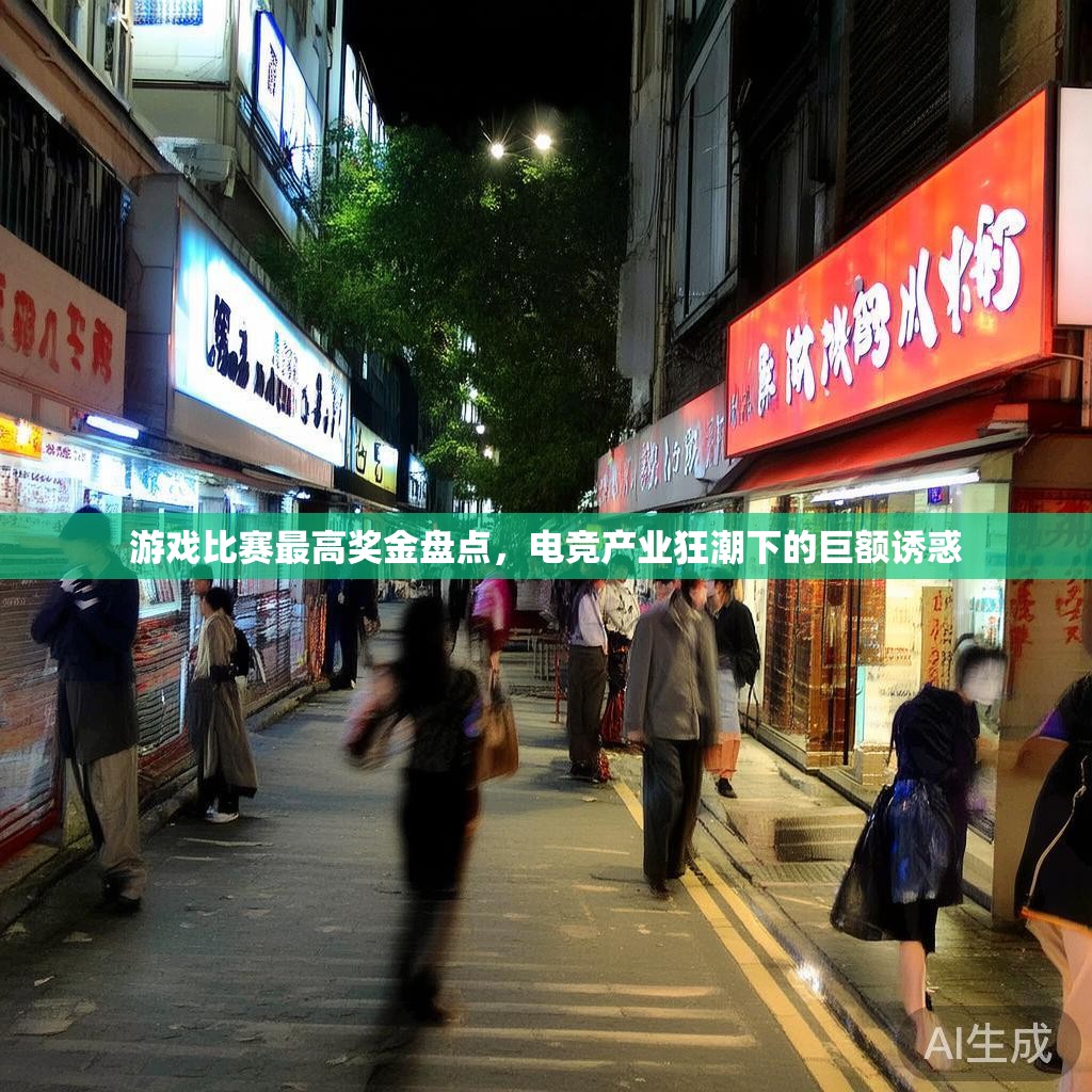 游戏比赛最高奖金盘点，电竞产业狂潮下的巨额诱惑