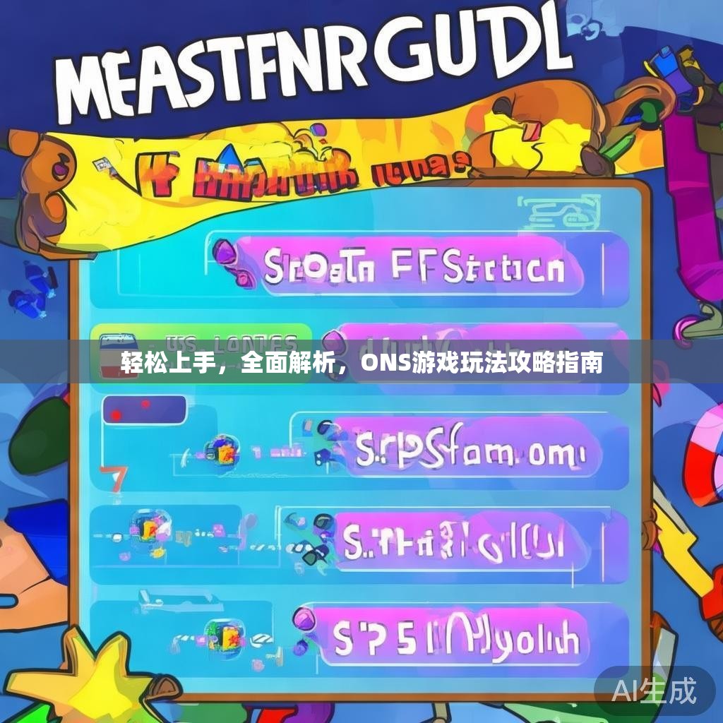 轻松上手,全面解析,ONS游戏玩法攻略指南 轻松上手,全面解析,ONS游戏玩法攻略指南