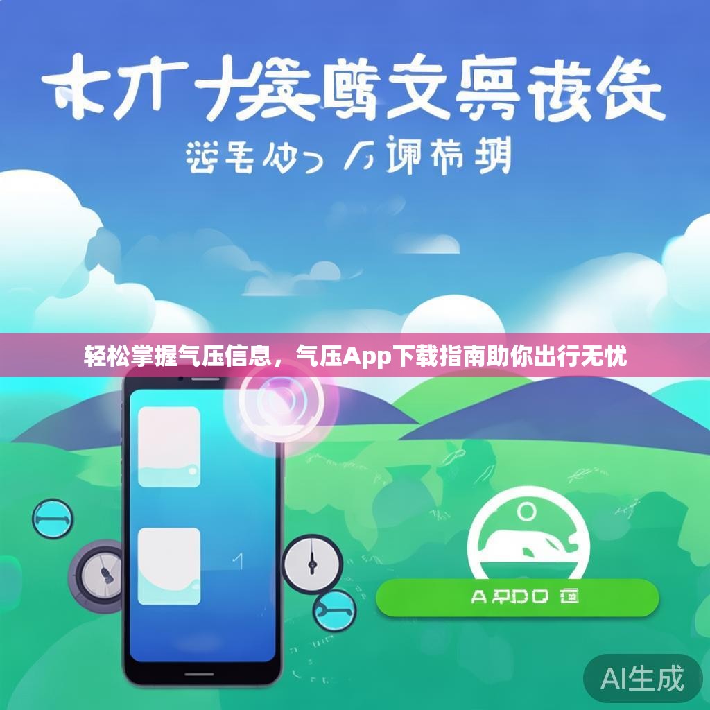 轻松掌握气压信息,气压App下载指南助你出行无忧 轻松掌握气压信息,气压App下载指南助你出行无忧