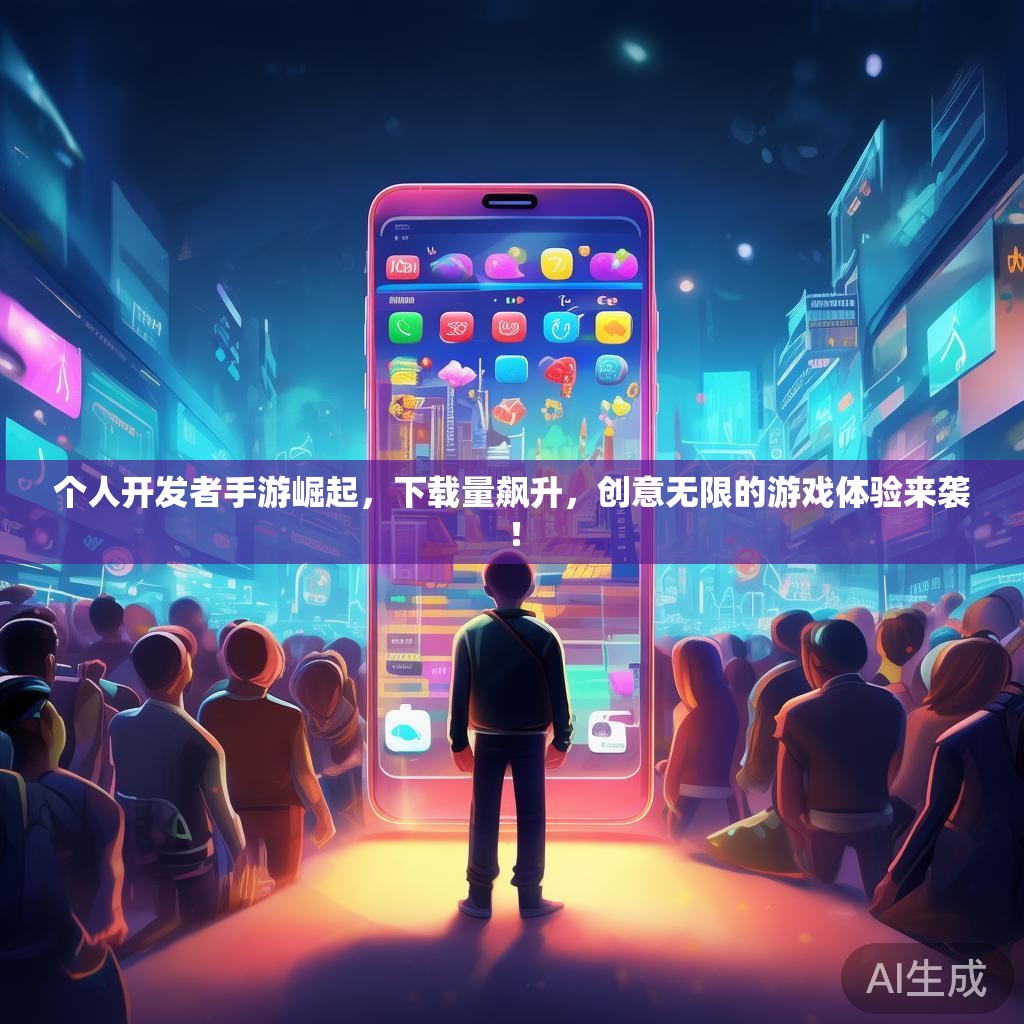 个人开发者手游崛起,下载量飙升,创意无限的游戏体验来袭! 个人开发者手游崛起,下载量飙升,创意无限的游戏体验来袭!