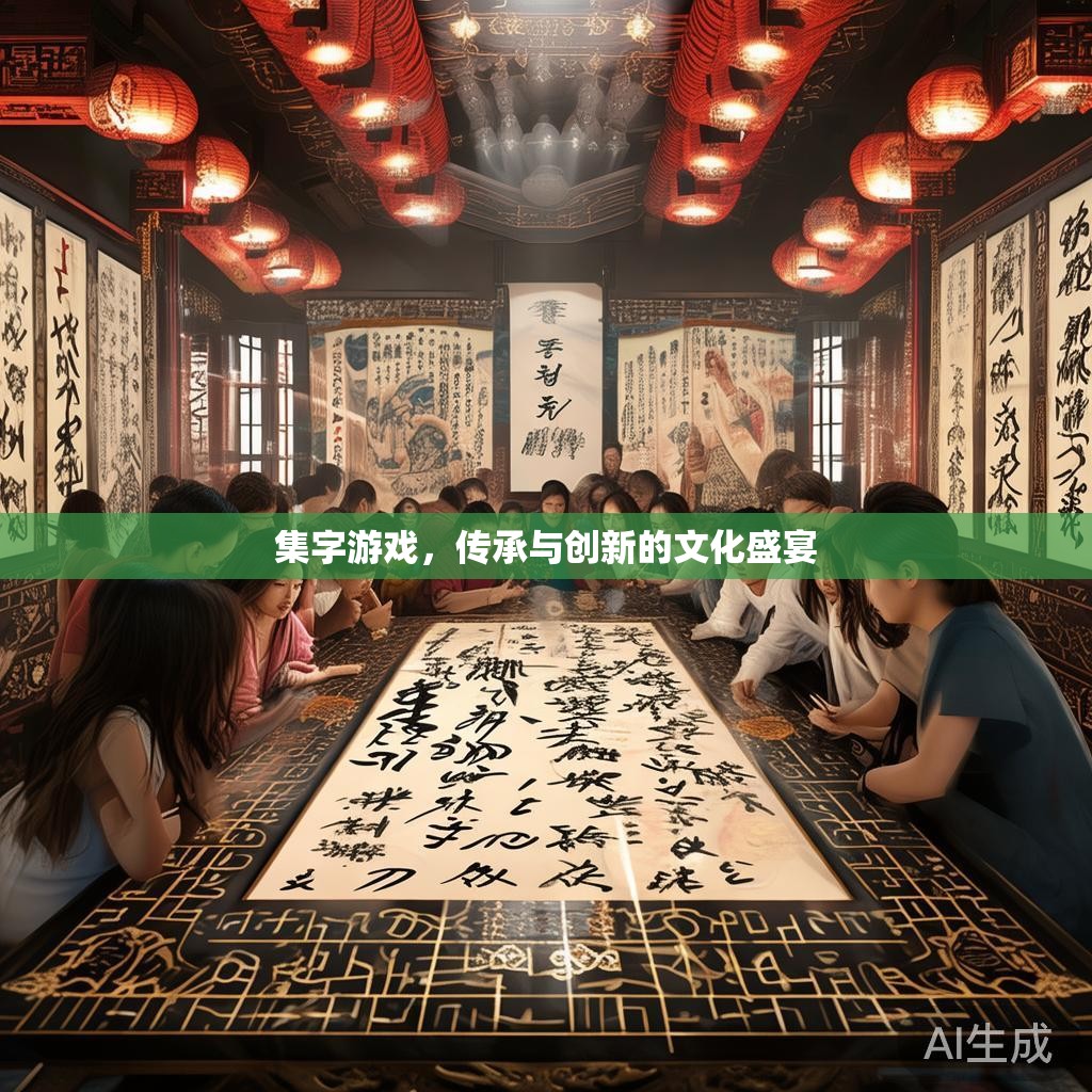 集字游戏,传承与创新的文化盛宴 集字游戏,传承与创新的文化盛宴
