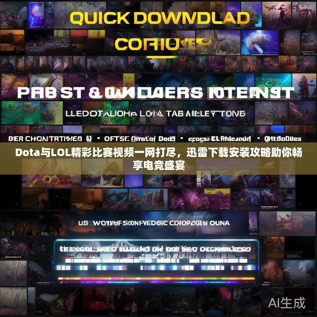 Dota与LOL精彩比赛视频一网打尽,迅雷下载安装攻略助你畅享电竞盛宴 Dota与LOL精彩比赛视频一网打尽,迅雷下载安装攻略助你畅享电竞盛宴