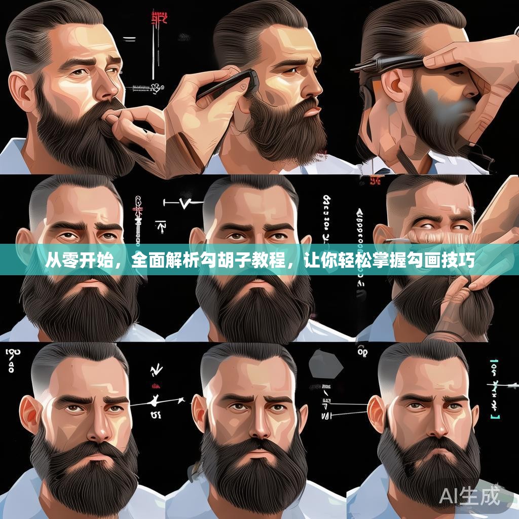 从零开始,全面解析勾胡子教程,让你轻松掌握勾画技巧 从零开始,全面解析勾胡子教程,让你轻松掌握勾画技巧