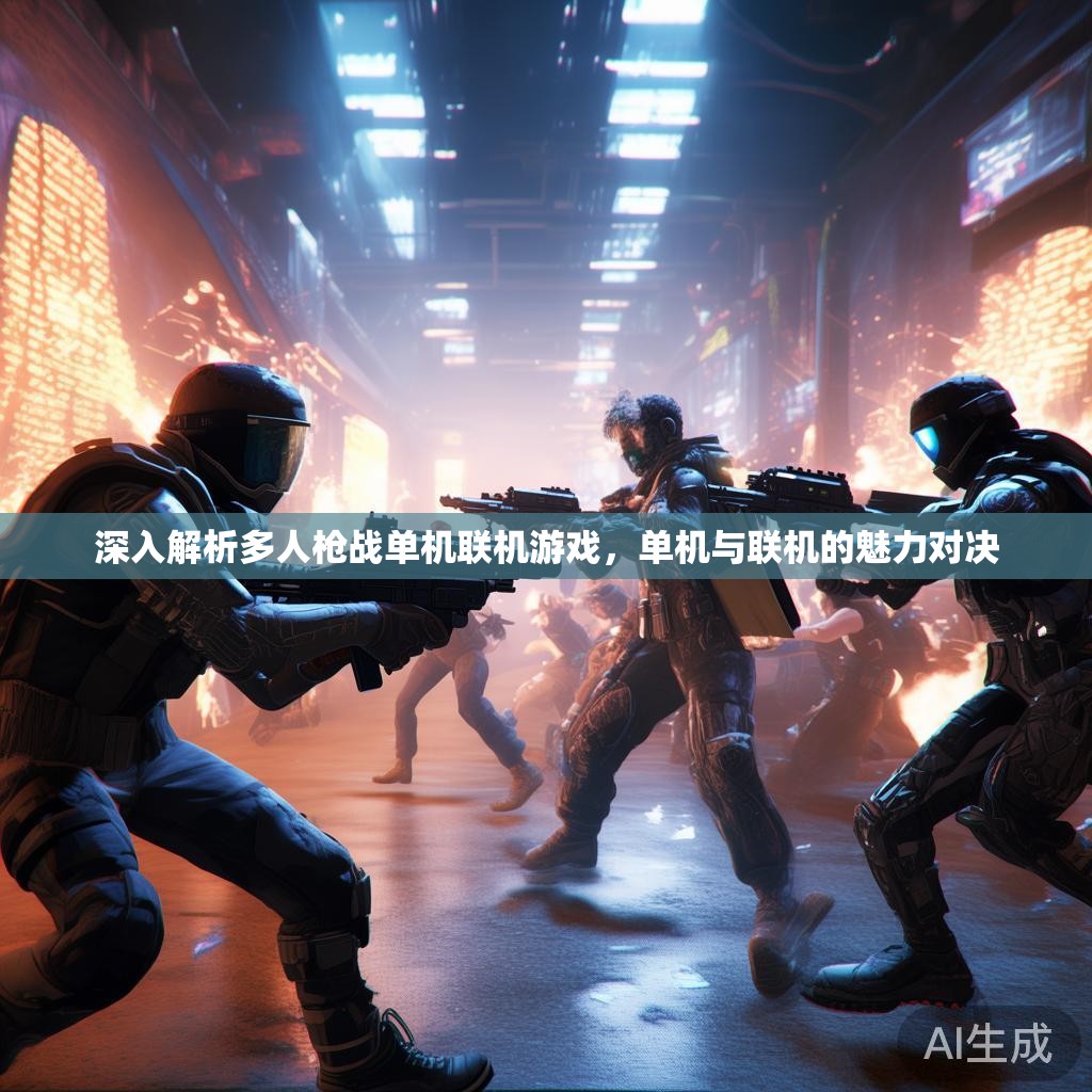 深入解析多人枪战单机联机游戏，单机与联机的魅力对决