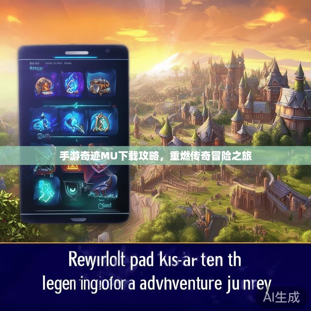 手游奇迹MU下载攻略，重燃传奇冒险之旅