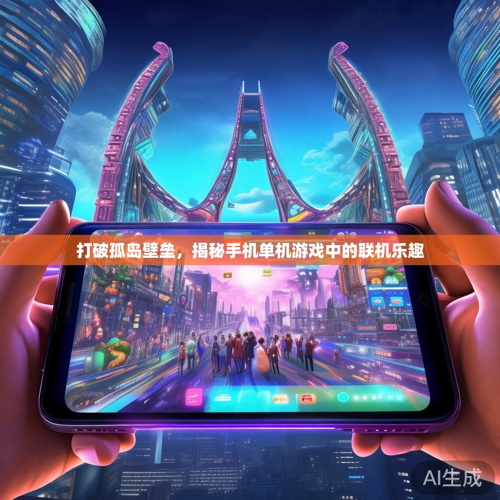 打破孤岛壁垒，揭秘手机单机游戏中的联机乐趣