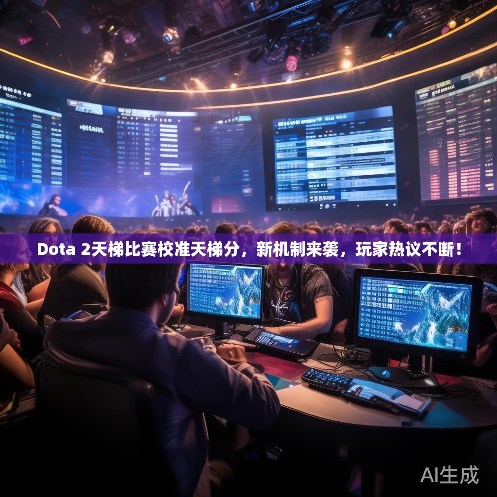 Dota 2天梯比赛校准天梯分，新机制来袭，玩家热议不断！