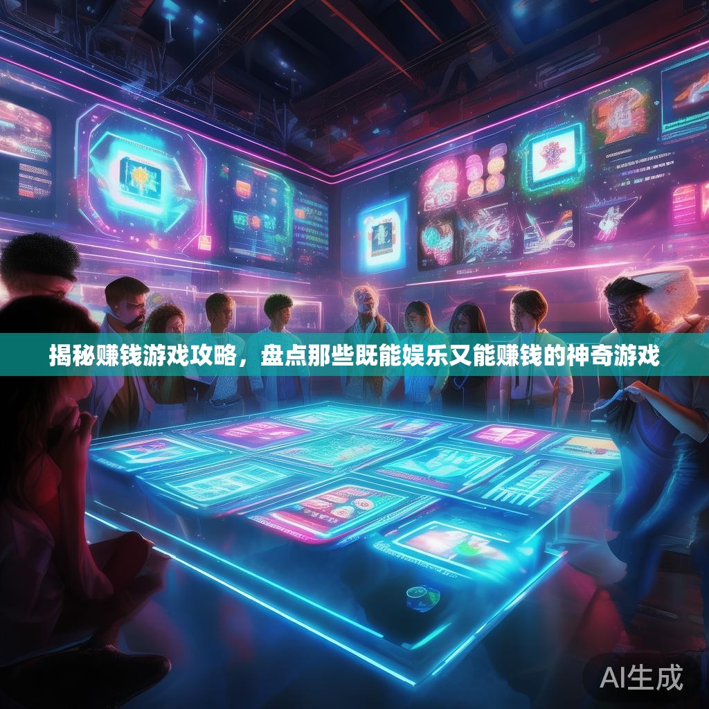 揭秘赚钱游戏攻略，盘点那些既能娱乐又能赚钱的神奇游戏