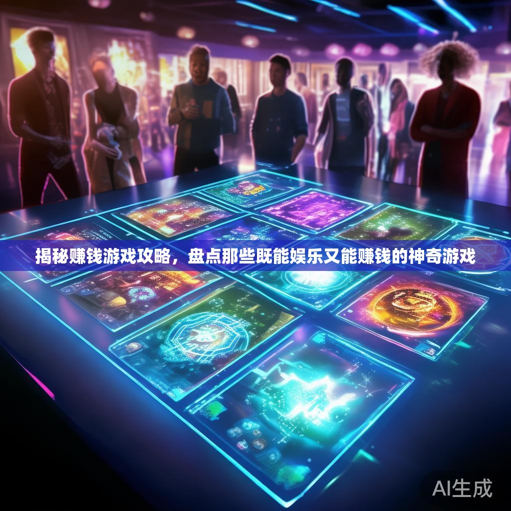 揭秘赚钱游戏攻略，盘点那些既能娱乐又能赚钱的神奇游戏