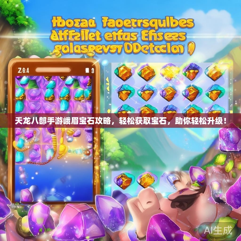 天龙八部手游峨眉宝石攻略,轻松获取宝石,助你轻松升级! 天龙八部手游峨眉宝石攻略,轻松获取宝石,助你轻松升级!