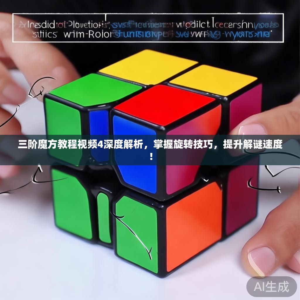 三阶魔方教程视频4深度解析，掌握旋转技巧，提升解谜速度！