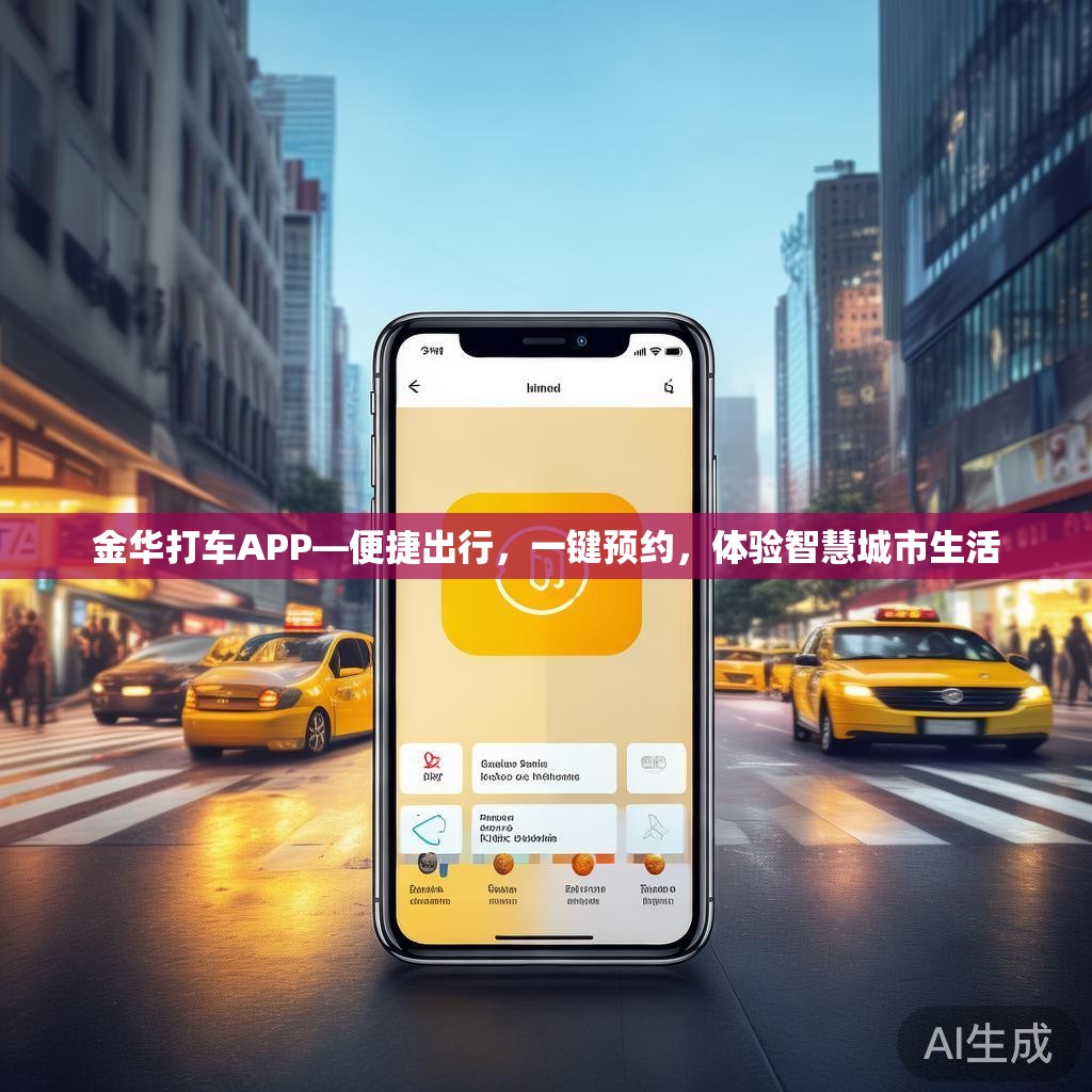 金华打车APP—便捷出行，一键预约，体验智慧城市生活