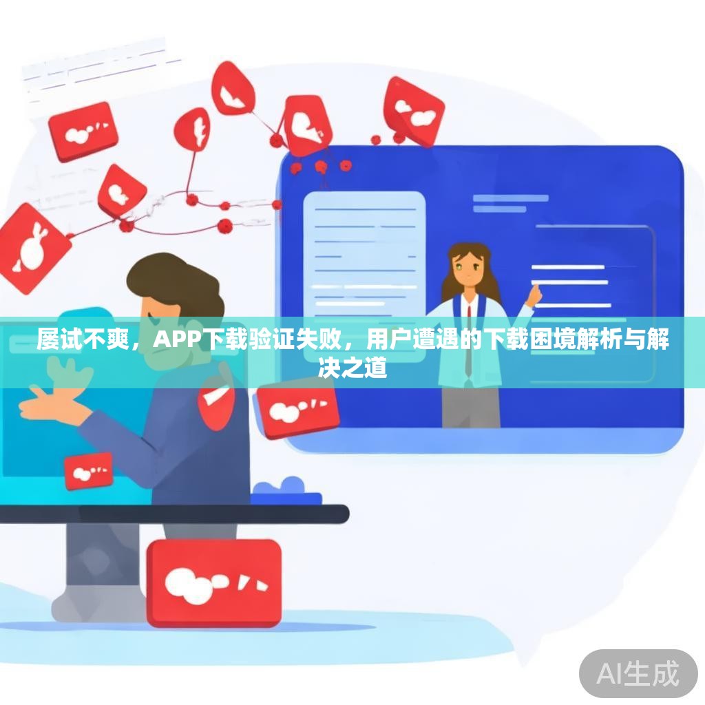 屡试不爽，APP下载验证失败，用户遭遇的下载困境解析与解决之道