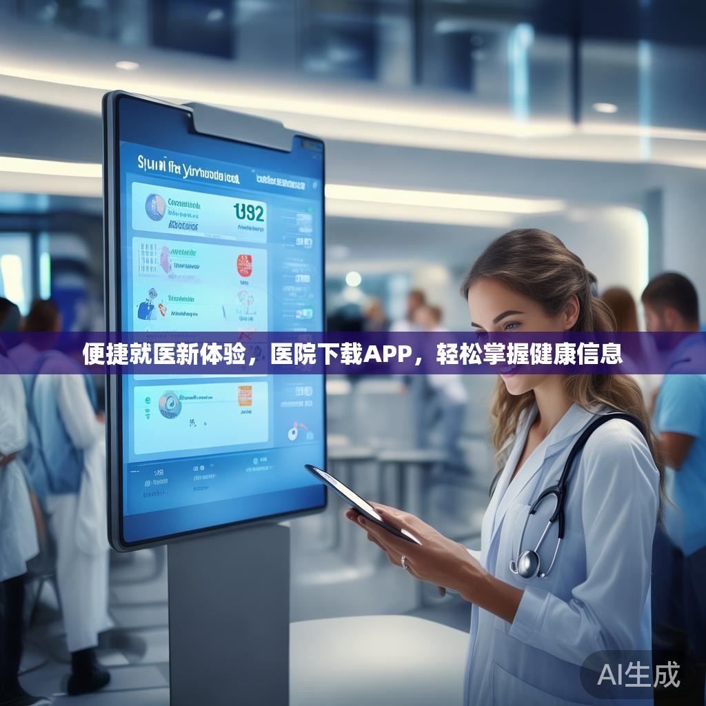 便捷就医新体验，医院下载APP，轻松掌握健康信息