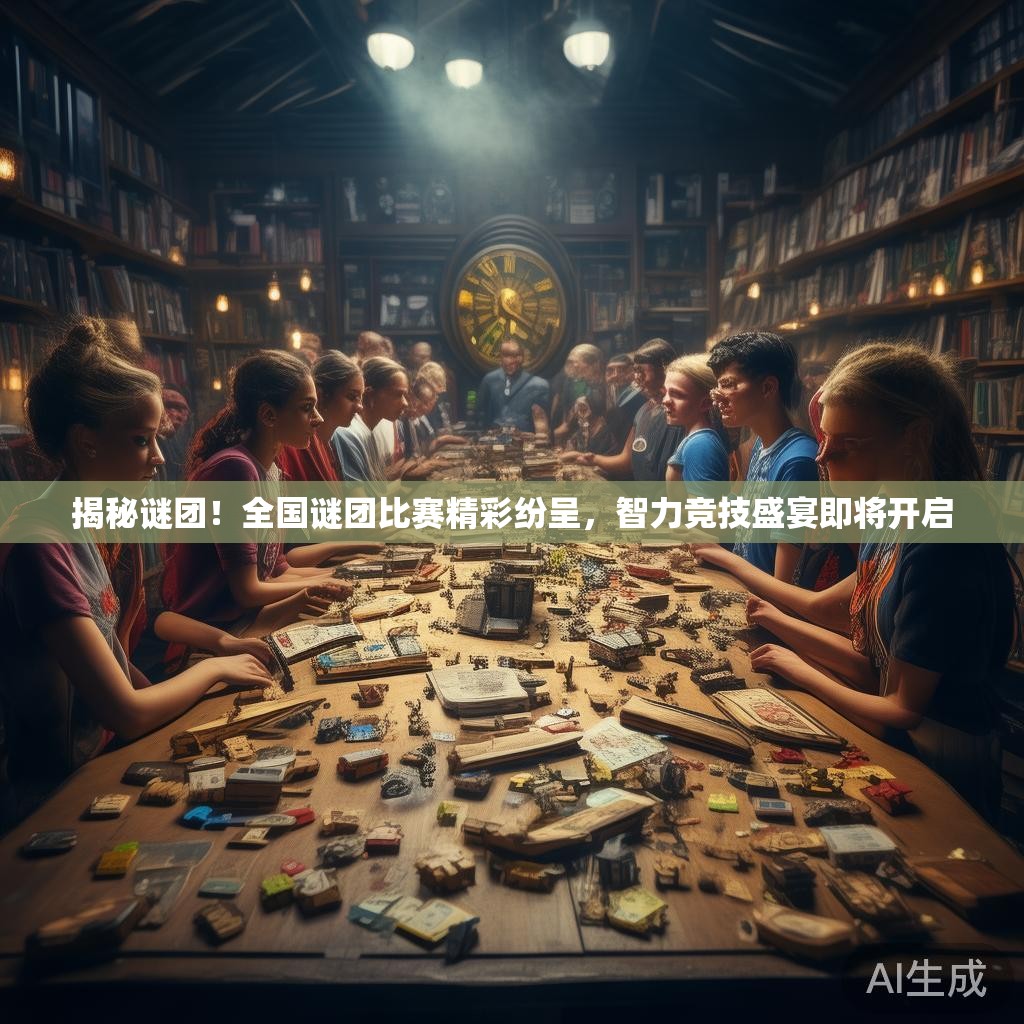 揭秘谜团!全国谜团比赛精彩纷呈,智力竞技盛宴即将开启 揭秘谜团!全国谜团比赛精彩纷呈,智力竞技盛宴即将开启