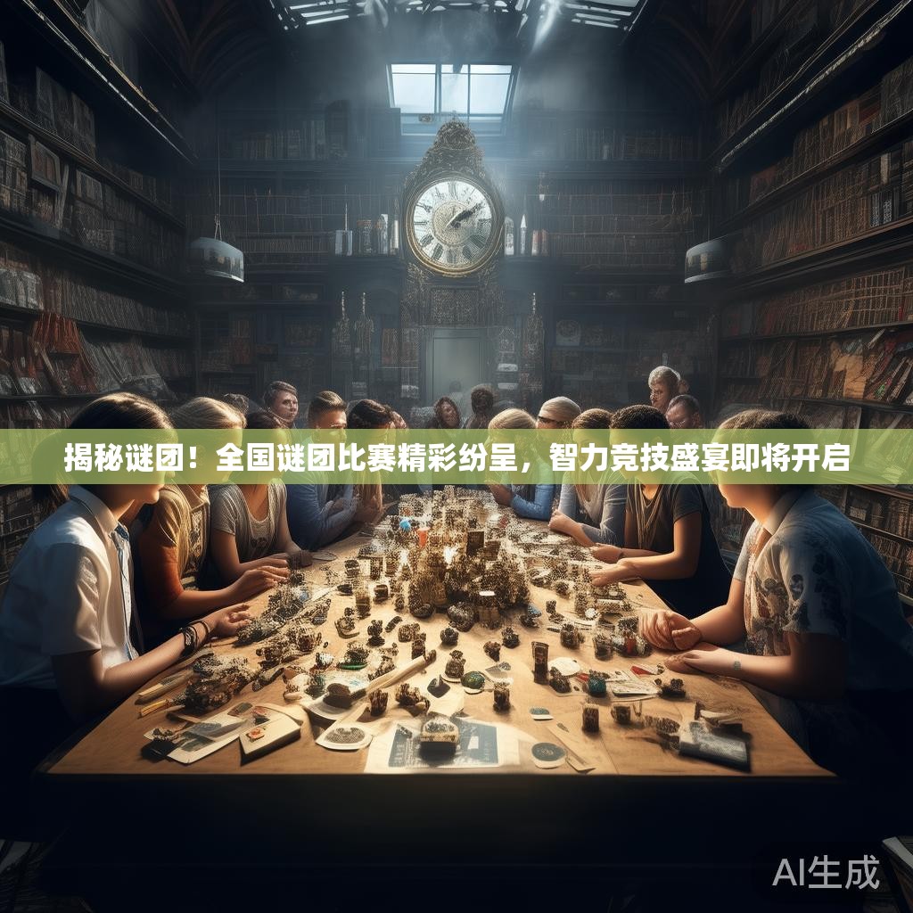 揭秘谜团!全国谜团比赛精彩纷呈,智力竞技盛宴即将开启 揭秘谜团!全国谜团比赛精彩纷呈,智力竞技盛宴即将开启