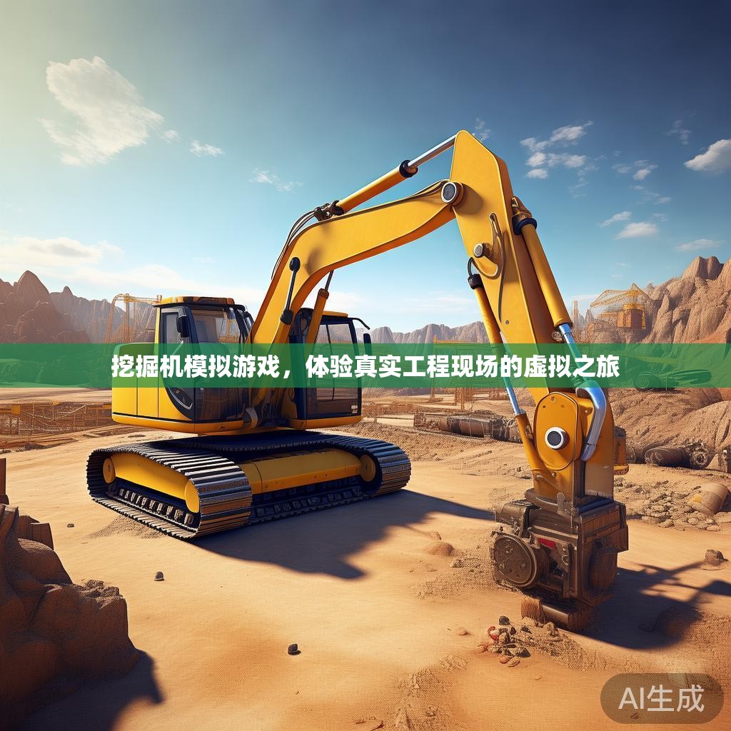 挖掘机模拟游戏，体验真实工程现场的虚拟之旅