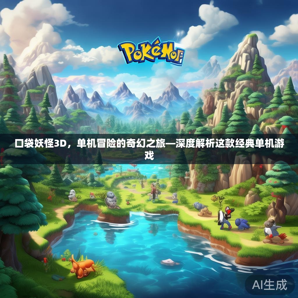 口袋妖怪3D，单机冒险的奇幻之旅—深度解析这款经典单机游戏